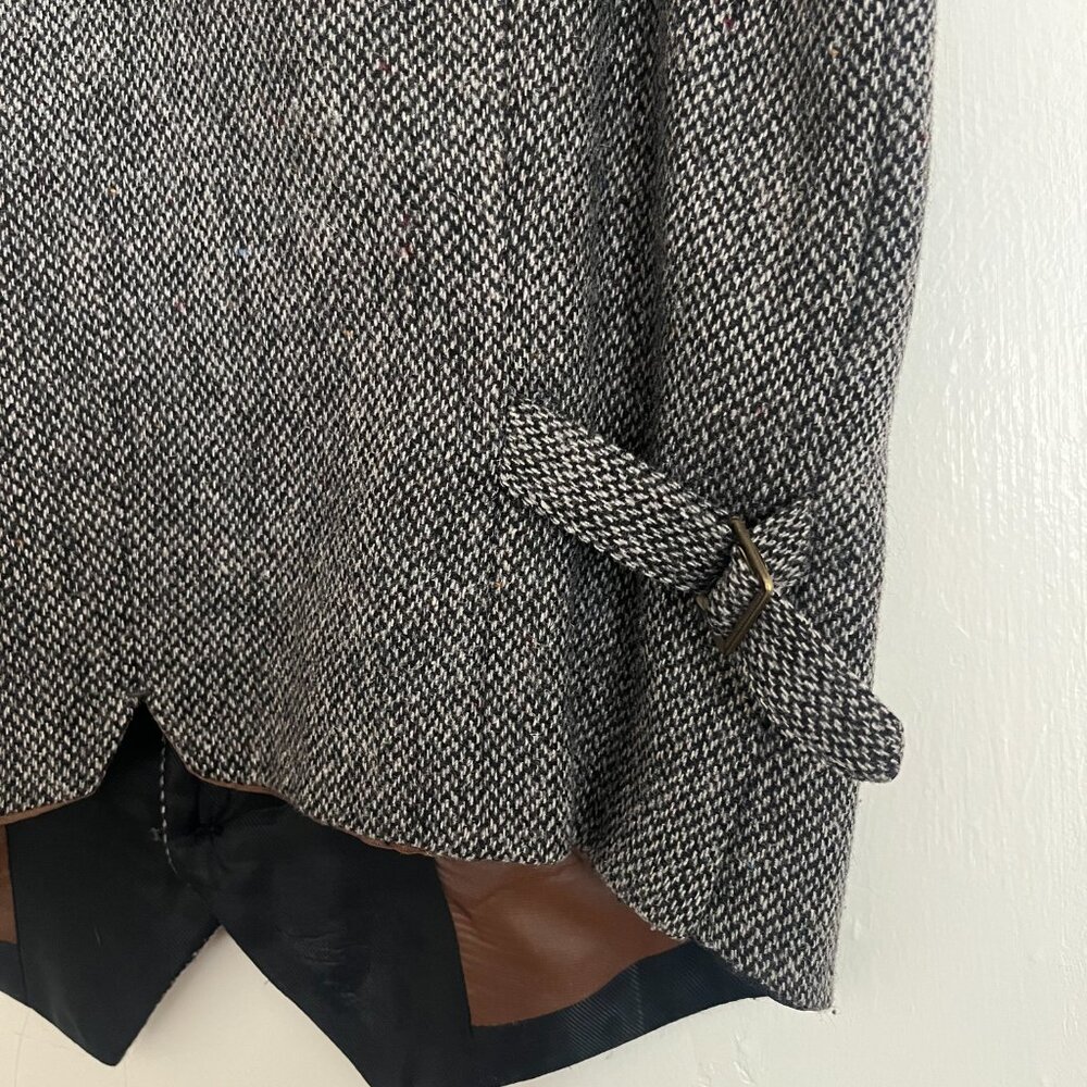 Scotch & Soda Gray Herringbone Wool Vest - Picture 6 of 7